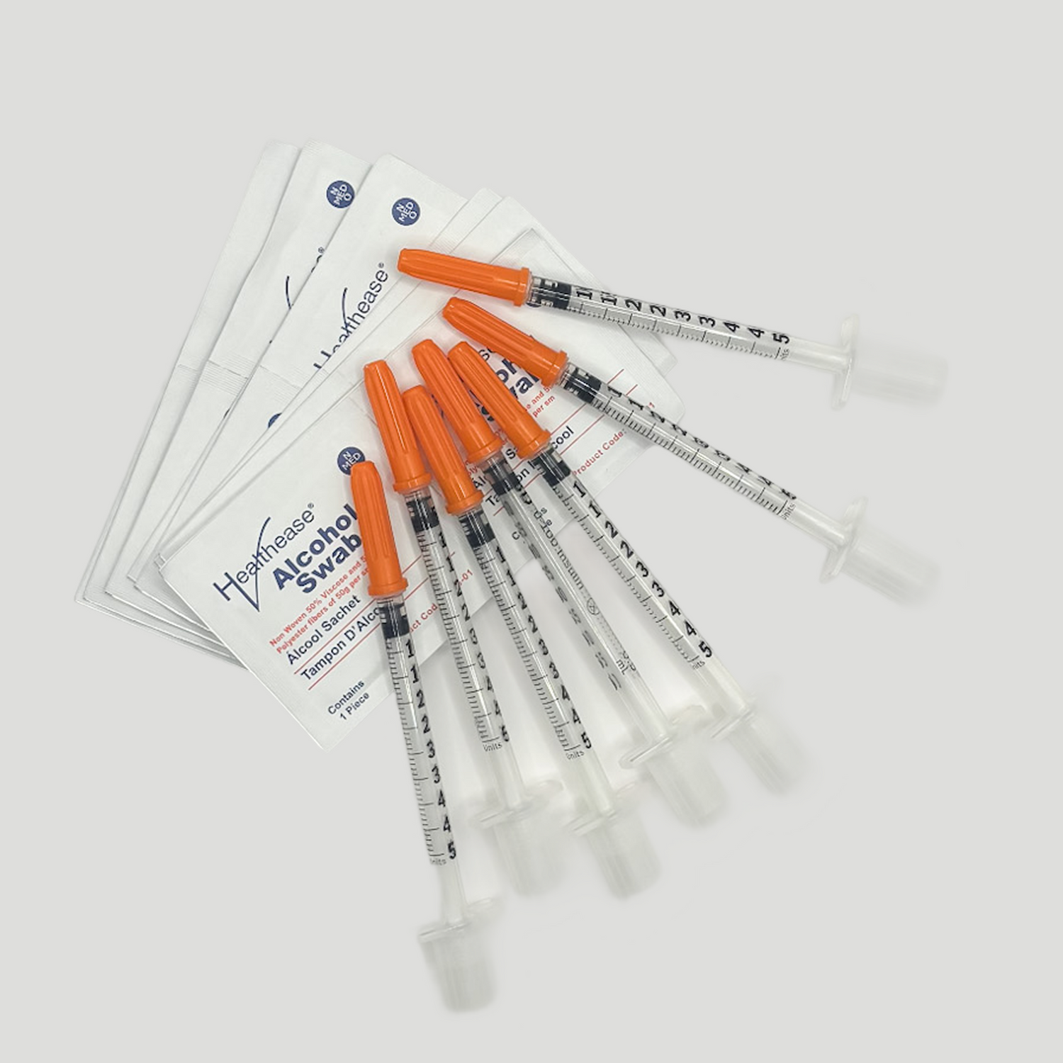 Syringes and Swab Pack